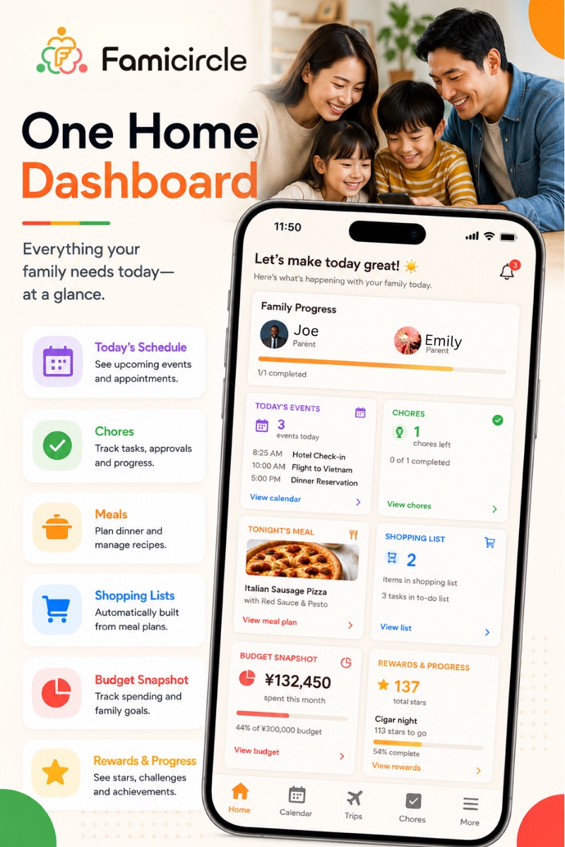 One home dashboard