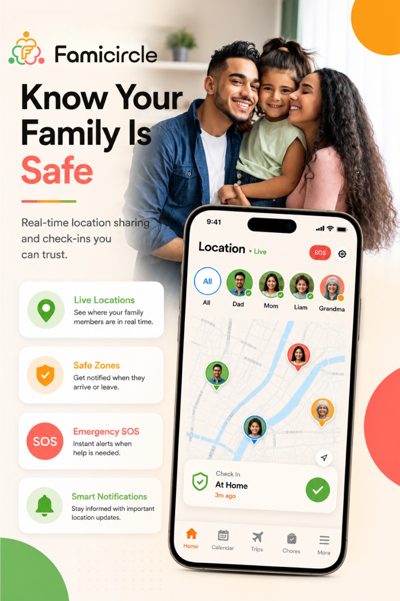 Know your family is safe